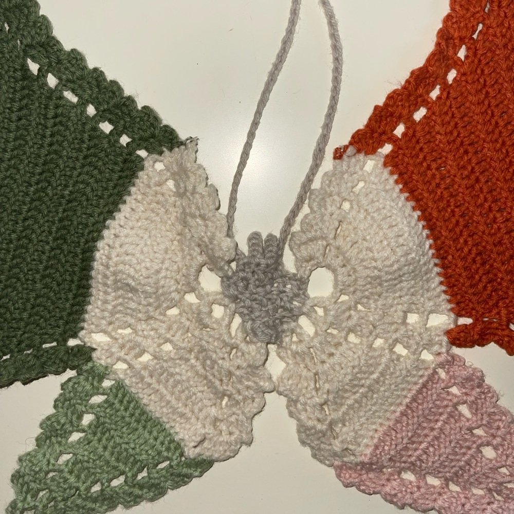 Crochet festival top